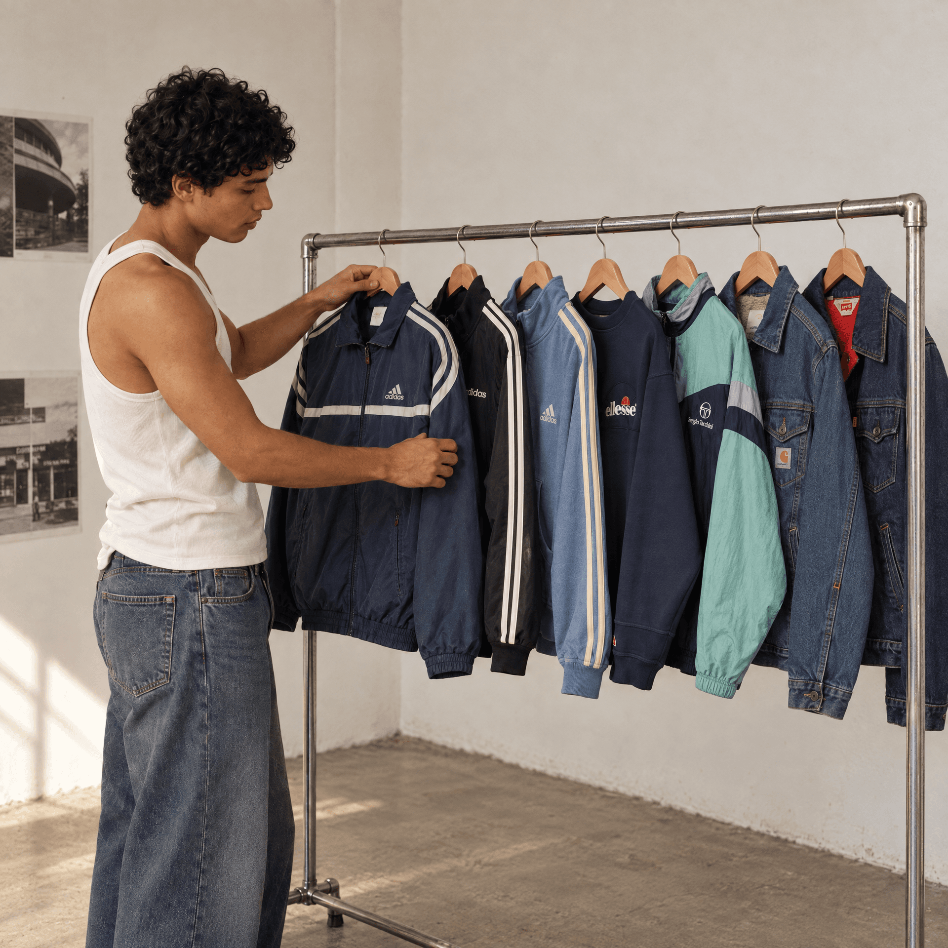 Detailansicht von zwei Models 